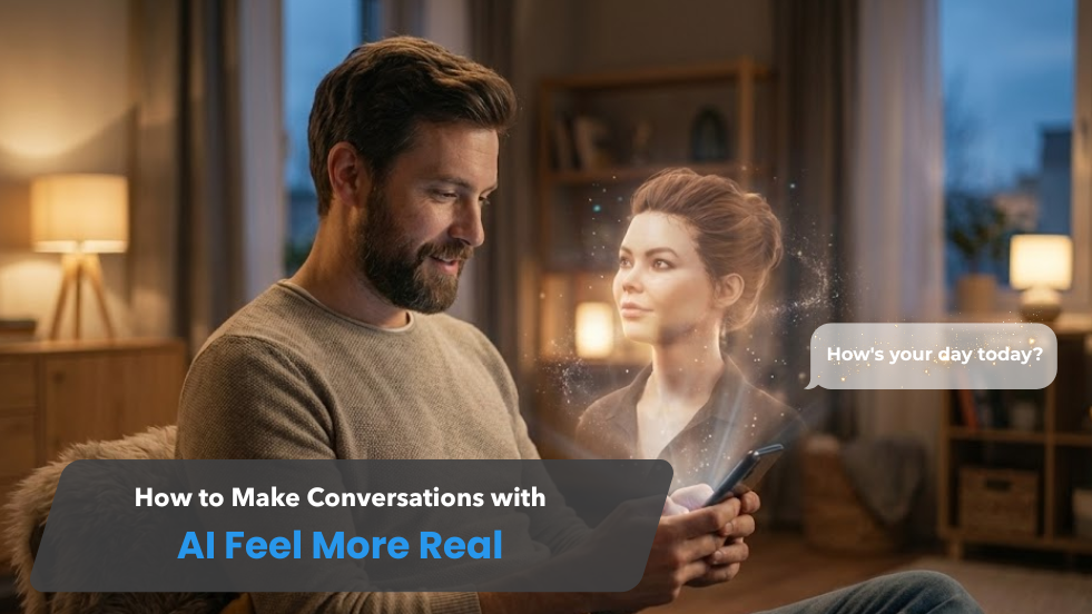 How to Make Conversations with AI Feel More Real