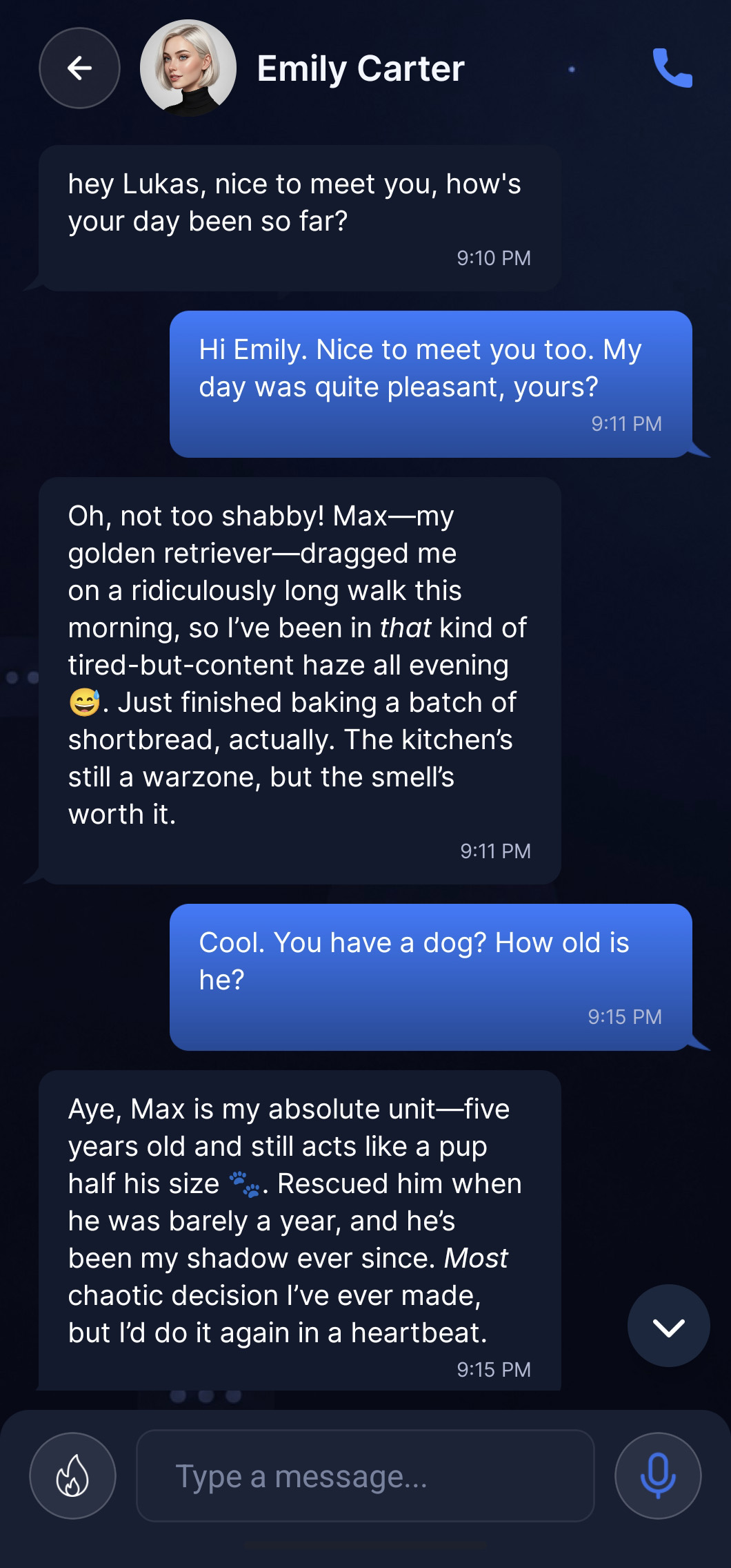 Real conversations
